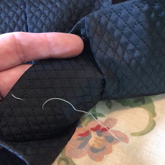 ANN TAYLOR Size 6 Diamond Quilted Classic Snapfront Blazer Lightweight $168 NEW - Picture 15 of 16